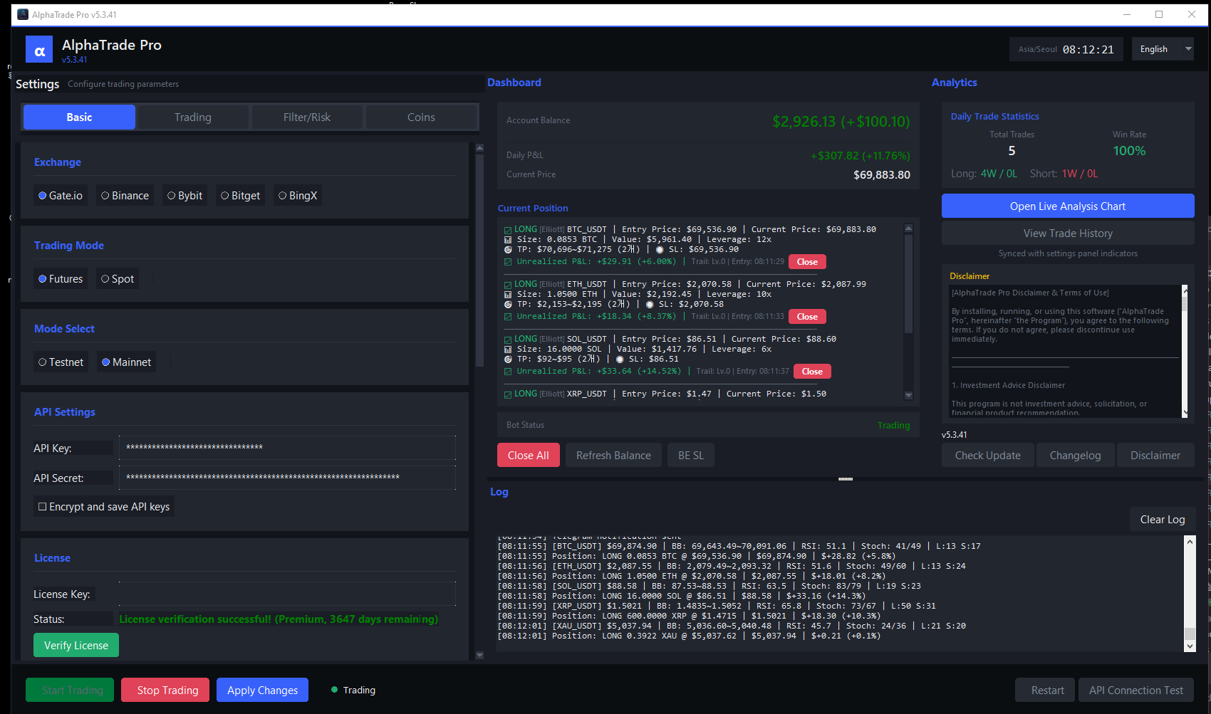 AlphaTrade Pro Desktop